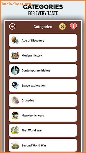 History. Quiz. Many tests screenshot