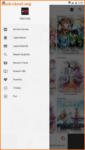 Hit Anime TV - Free Anime App on Android screenshot
