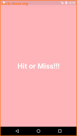 Hit or Miss screenshot