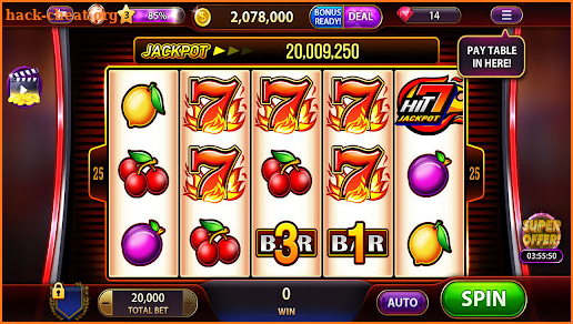 Hit7 Casino screenshot