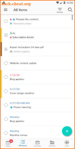 Hitask - Manage Team Tasks and Projects screenshot