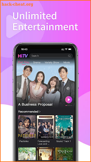 HiTV - HD Drama, Film, TV Show screenshot