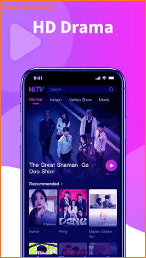 HiTv korean Drama - Shows guia screenshot
