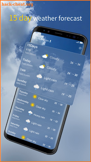 HiWeather - Accurate Local Weather Forecast screenshot