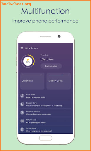 Hizar Battery screenshot