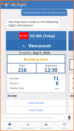 HKG My Flight (Official) screenshot