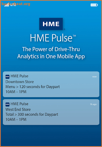 HME Pulse Drive-Thru Analytics screenshot