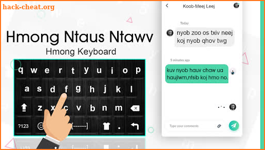 Hmong Keyboard: Hmong Language Typing screenshot