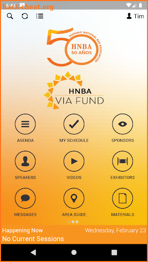 HNBA VIA Events screenshot