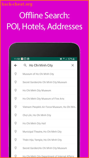 Ho Chi Minh City Offline Map and Travel Guide screenshot