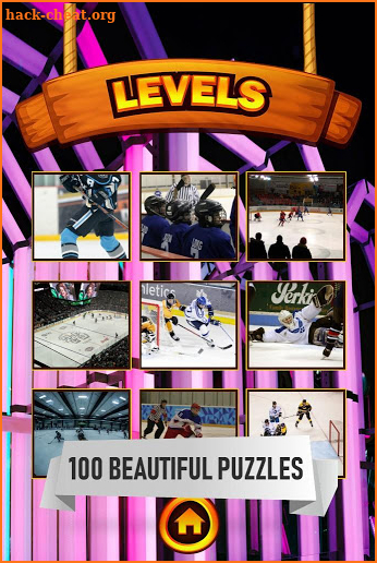 Hockey Jigsaw Puzzle Game screenshot