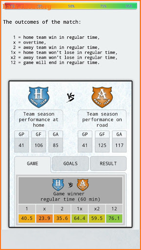 Hockey Prediction PRO screenshot