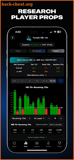 HOF Bets: Make Smarter Bets screenshot