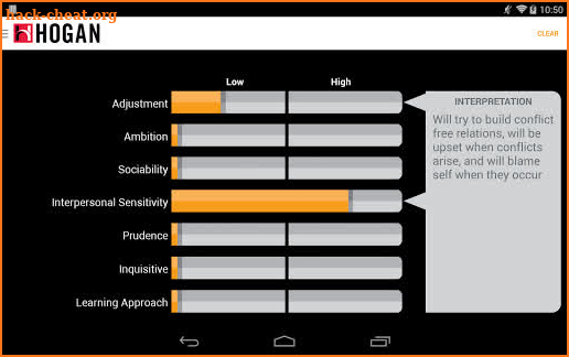 Hogan Pick 2 HPI screenshot