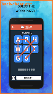 Hogwarts HP Words Game screenshot