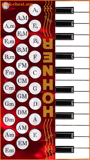 Hohner Piano Accordion screenshot
