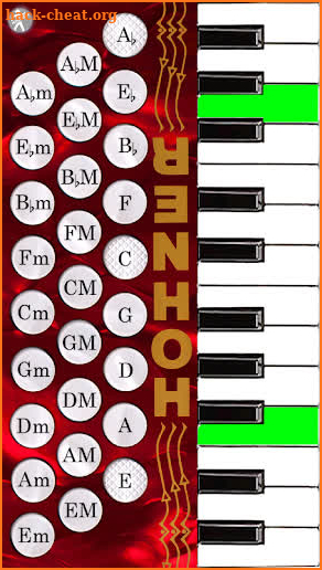 Hohner Piano Accordion screenshot