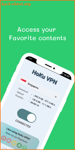 HoKu VPN : Fast and Secure Servers screenshot