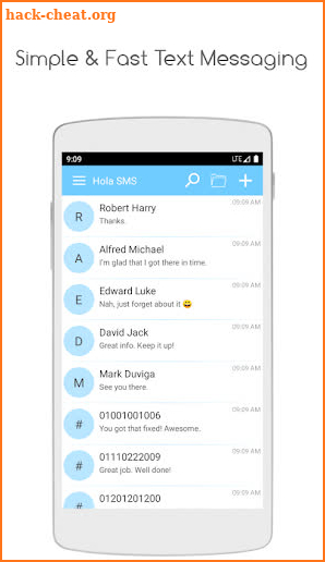 Hola SMS screenshot