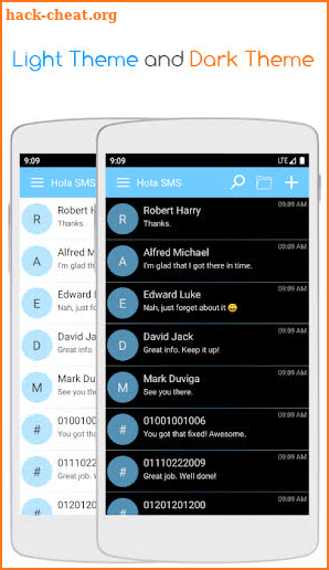 Hola SMS screenshot