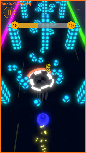 Hole.io Neon screenshot