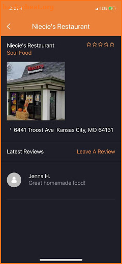 Holes Restaurants Finder screenshot