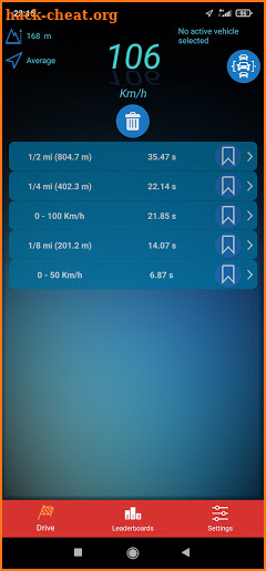 Holeshot - Measure 0-100, 1/4 mile and much more! screenshot