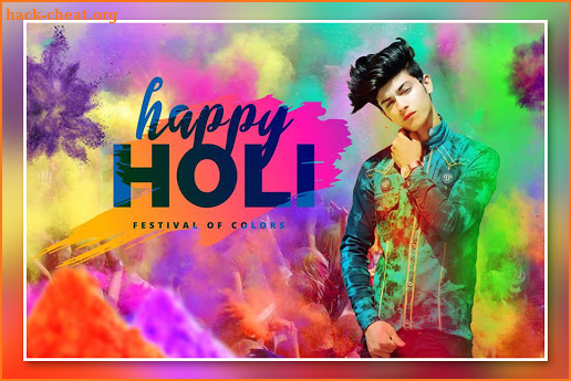 Holi Photo Editor screenshot