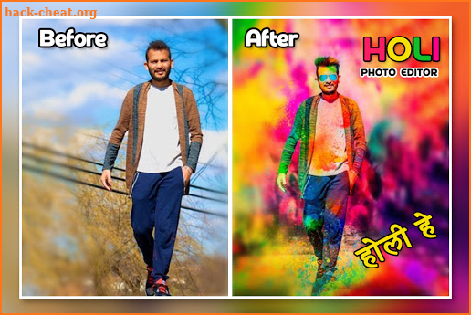 Holi Photo Editor screenshot