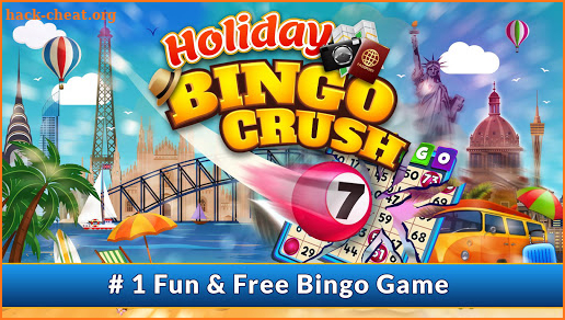 Holiday Bingo Crush - Free Bingo Games screenshot
