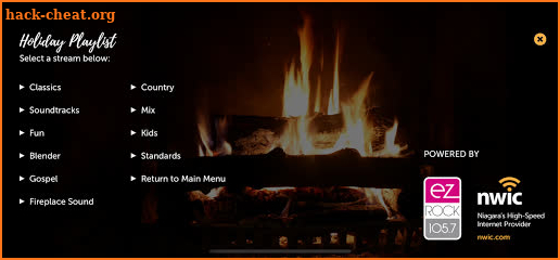 Holiday Fireplace screenshot