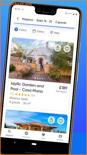 Holidu: Search engine for vacation rentals screenshot