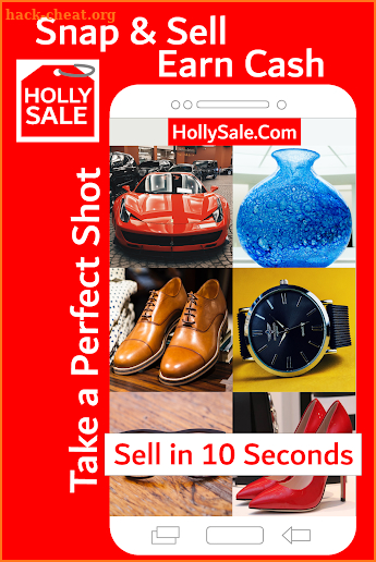 HollySale - Buy and Sell Stuff, Earn Cash Locally screenshot