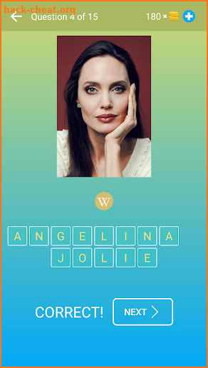 Hollywood Actors: Guess the Celebrity — Quiz, Game screenshot