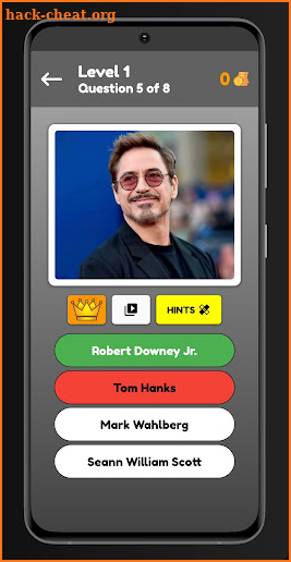 Hollywood Celebrity Quiz screenshot