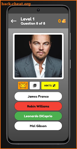 Hollywood Celebrity Quiz screenshot