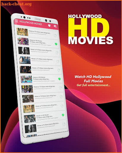 Hollywood HD Movies screenshot