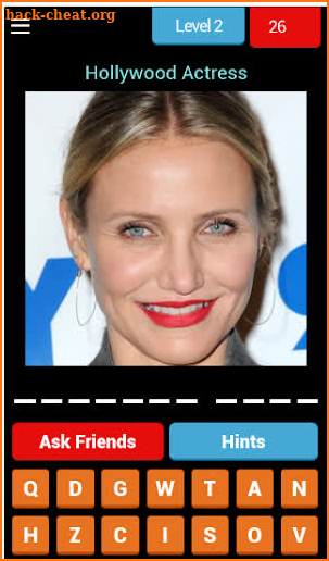 Hollywood Quiz - Guess The Actor & Actress screenshot