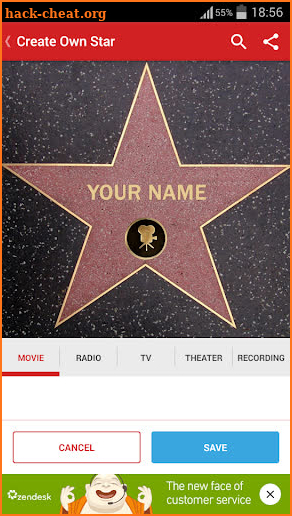 Hollywood Walk of Fame screenshot