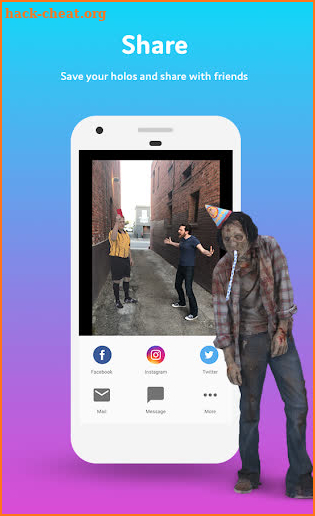 Holo – Holograms for Videos in Augmented Reality screenshot