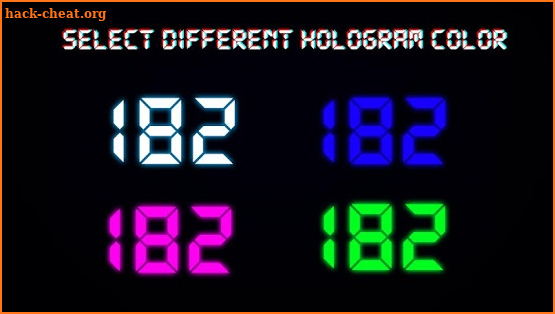 Hologram HUD Speedometer Prank screenshot