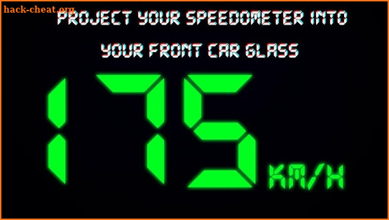 Hologram HUD Speedometer Prank screenshot