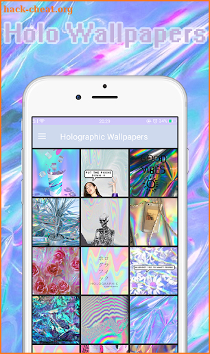Holographic Wallpapers screenshot
