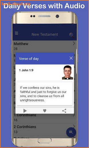 Holy Bible (KJV, NIV) Pro screenshot