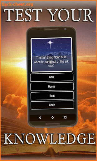 Holy Bible Quiz - Test Your Christian Faith Trivia screenshot
