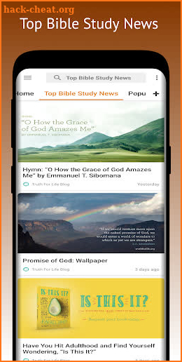 Holy Bible: Read, Listen Bible, Bible Study News screenshot