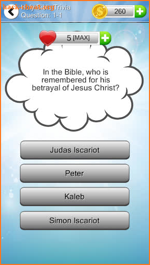 Holy Bible Trivia screenshot