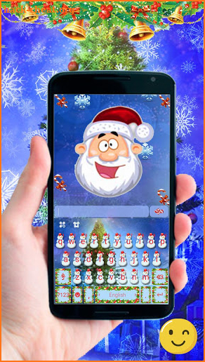 Holy Christmas Keyboard Theme screenshot