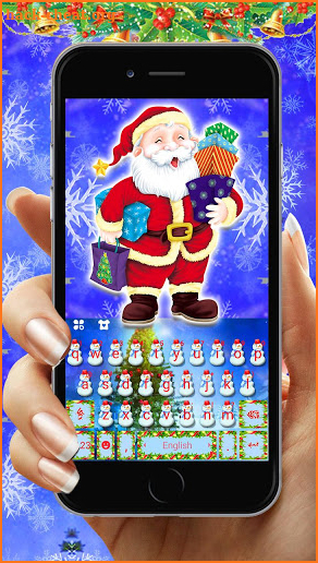 Holy Christmas1 Keyboard Theme screenshot