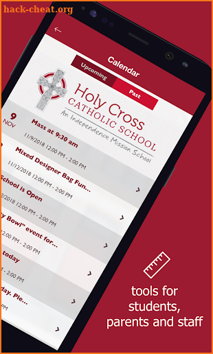 Holy Cross Catholic School screenshot